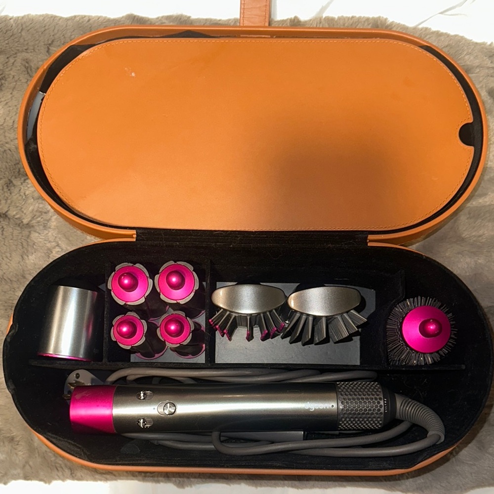 Dyson Hair Styling Set with Pink Accents